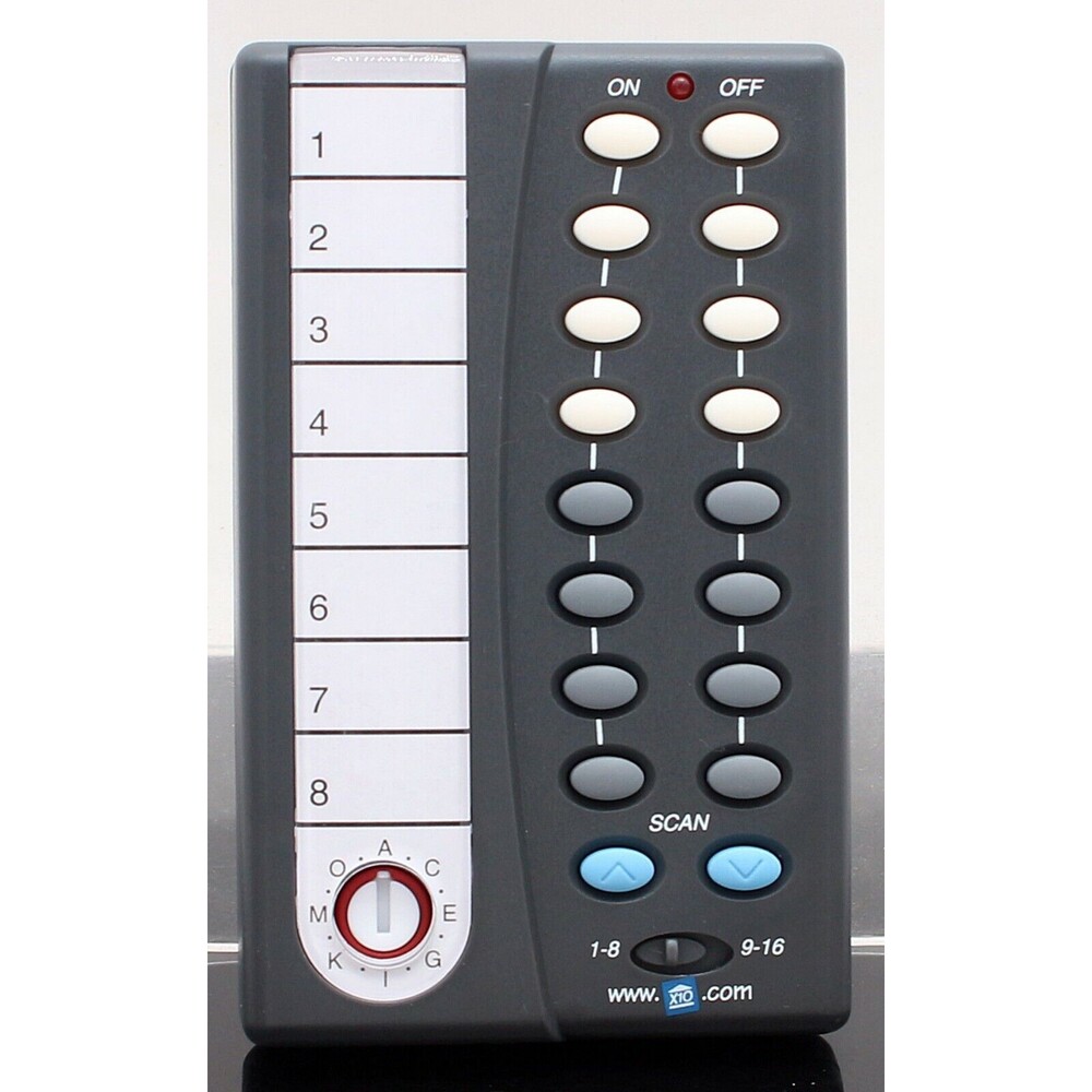X10 CR12A-C Camera Scanning Remote Control System New In Distressed Box CR12A